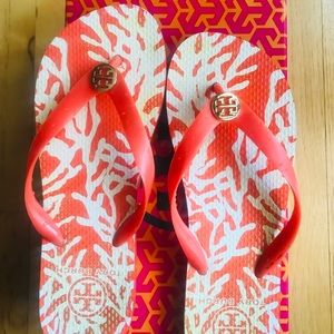 Tory Burch Shoes - Tory Burch flip flop sandals. Size 7 Tory Burch Shoes - Tory Burch flip flop sandals. Size 7
